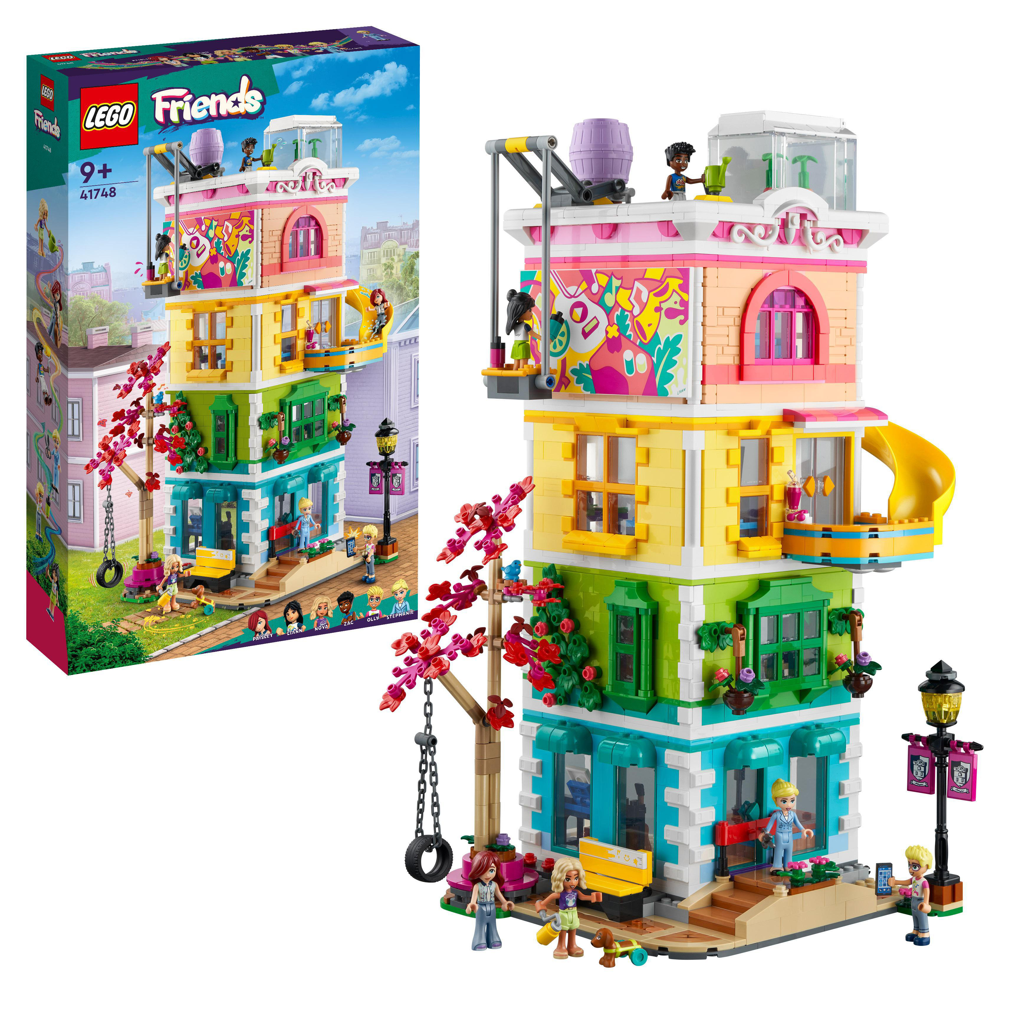 Bausatz, Mehrfarbig Heartlake Gemeinschaftszentrum Friends LEGO City 41748