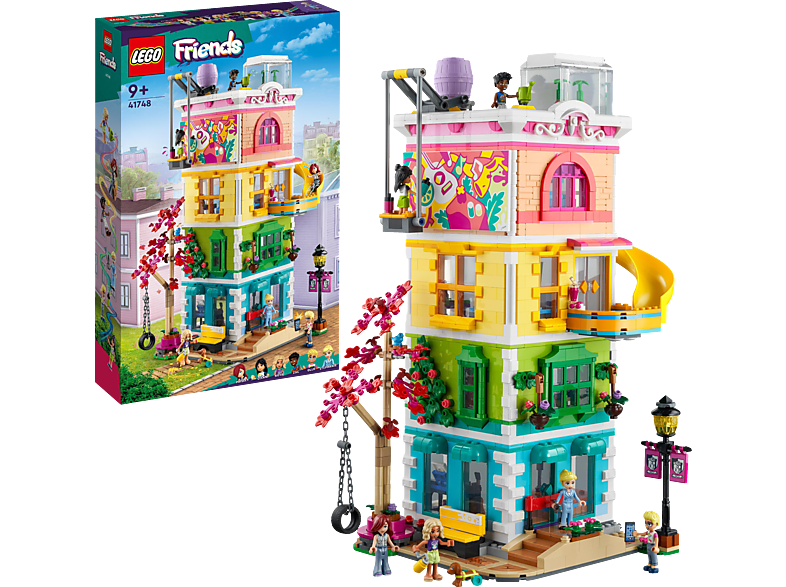 LEGO Friends Bausatz, 41748 City Mehrfarbig Heartlake Gemeinschaftszentrum