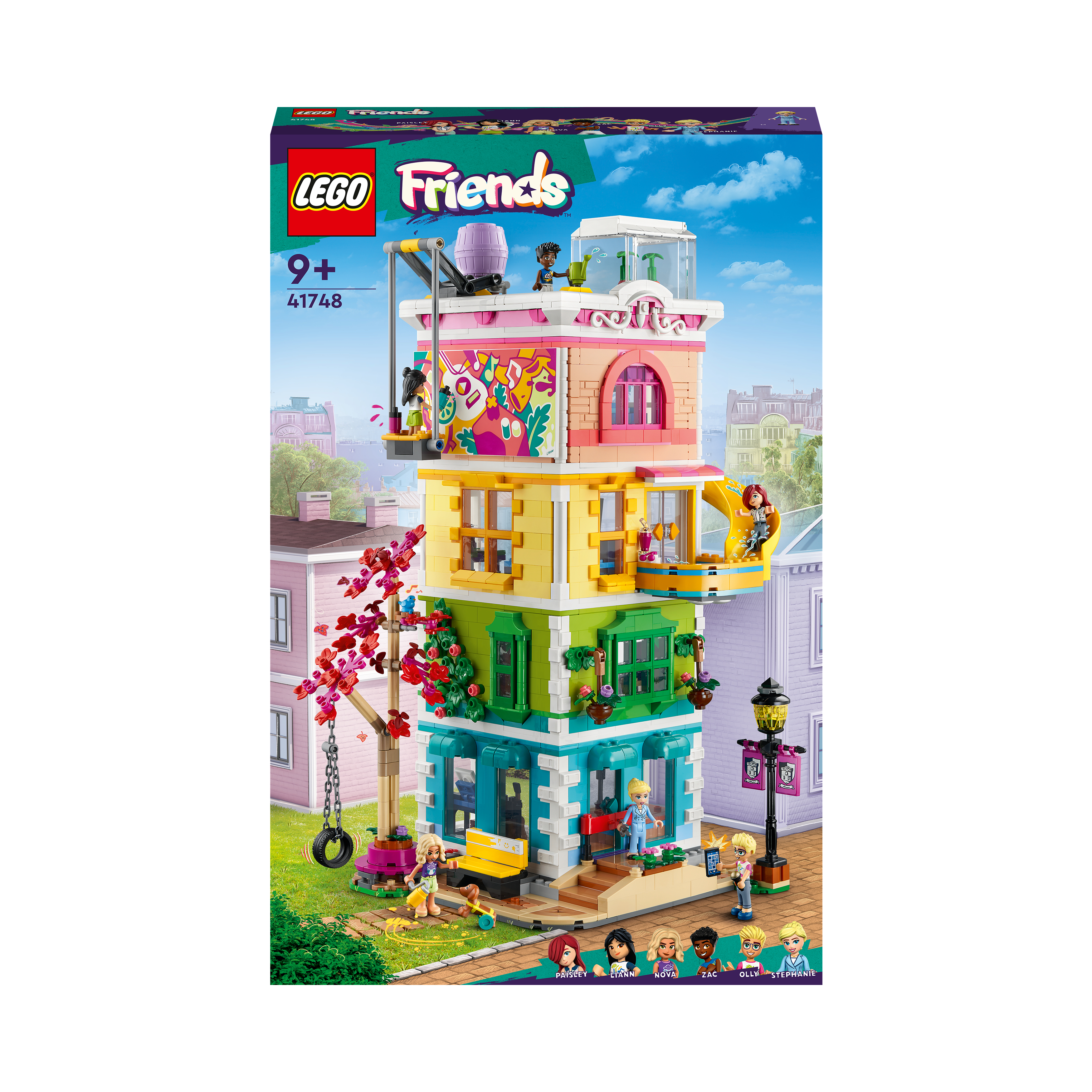 LEGO Friends Bausatz, 41748 City Mehrfarbig Heartlake Gemeinschaftszentrum