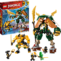 LEGO NINJAGO 71794 Lloyds und Arins Training-Mechs Bausatz, Mehrfarbig