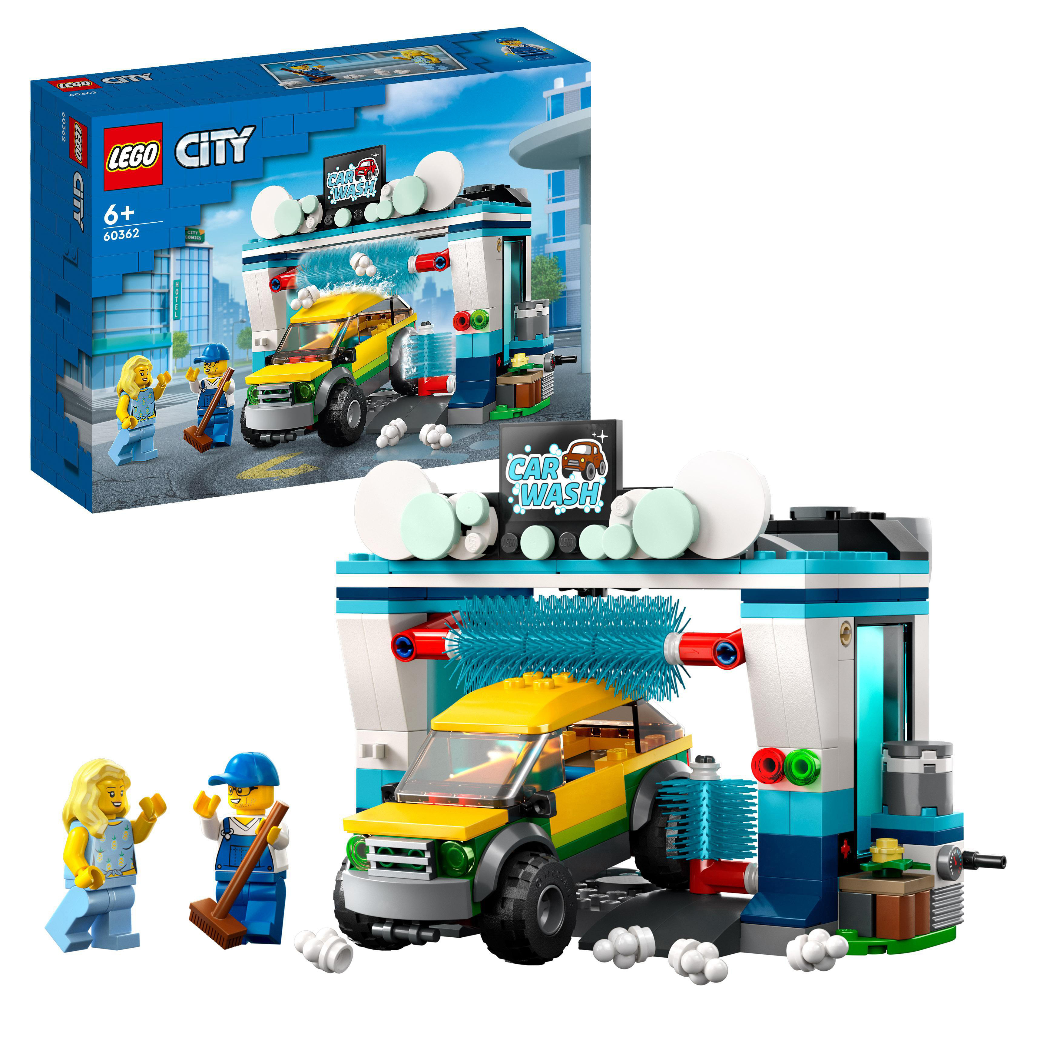 Autowaschanlage City Bausatz, 60362 LEGO Mehrfarbig