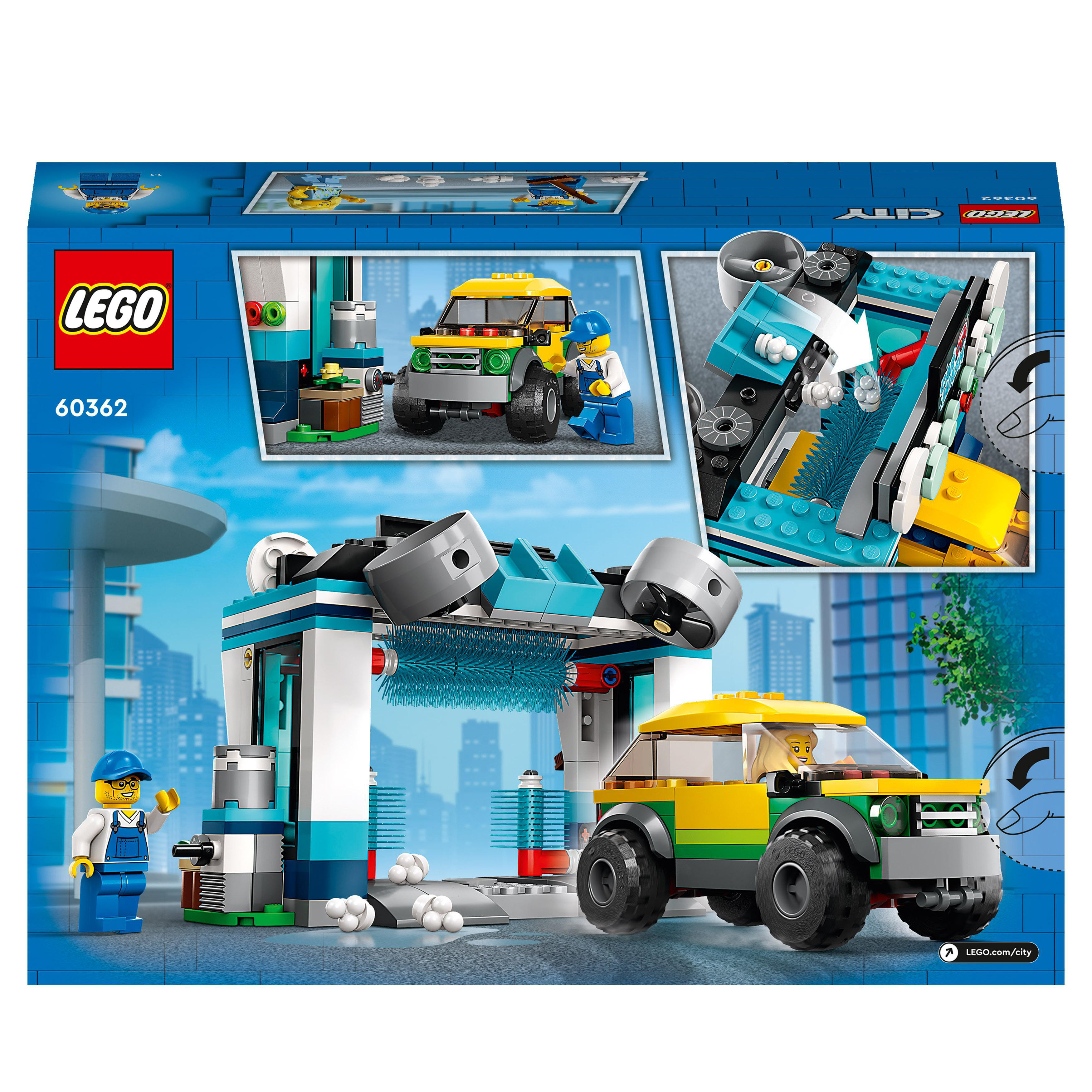 Autowaschanlage City Bausatz, 60362 LEGO Mehrfarbig