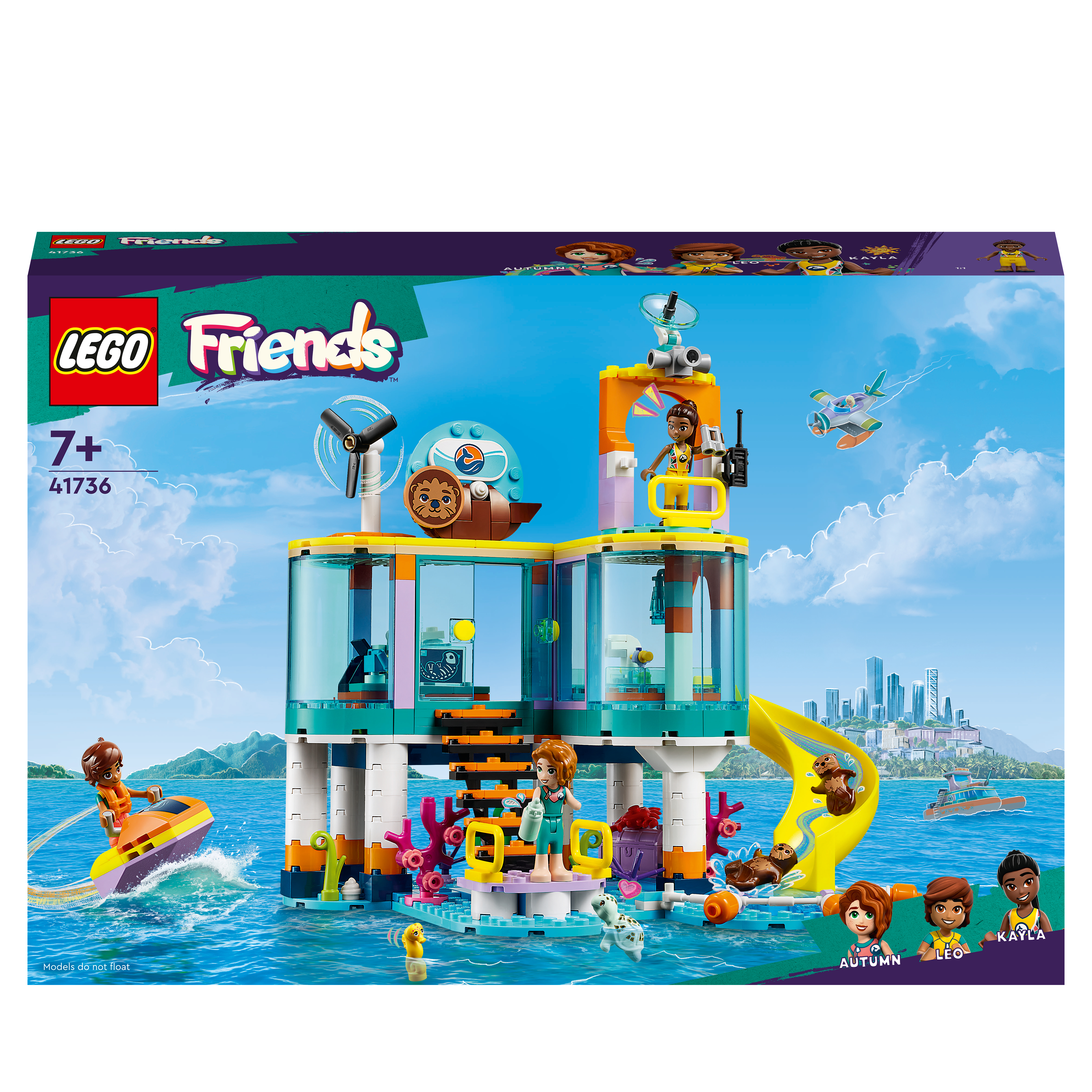 LEGO Friends Bausatz, 41736 Seerettungszentrum Mehrfarbig
