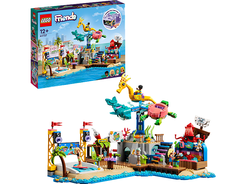 41737 Bausatz, Mehrfarbig Friends Strand-Erlebnispark LEGO