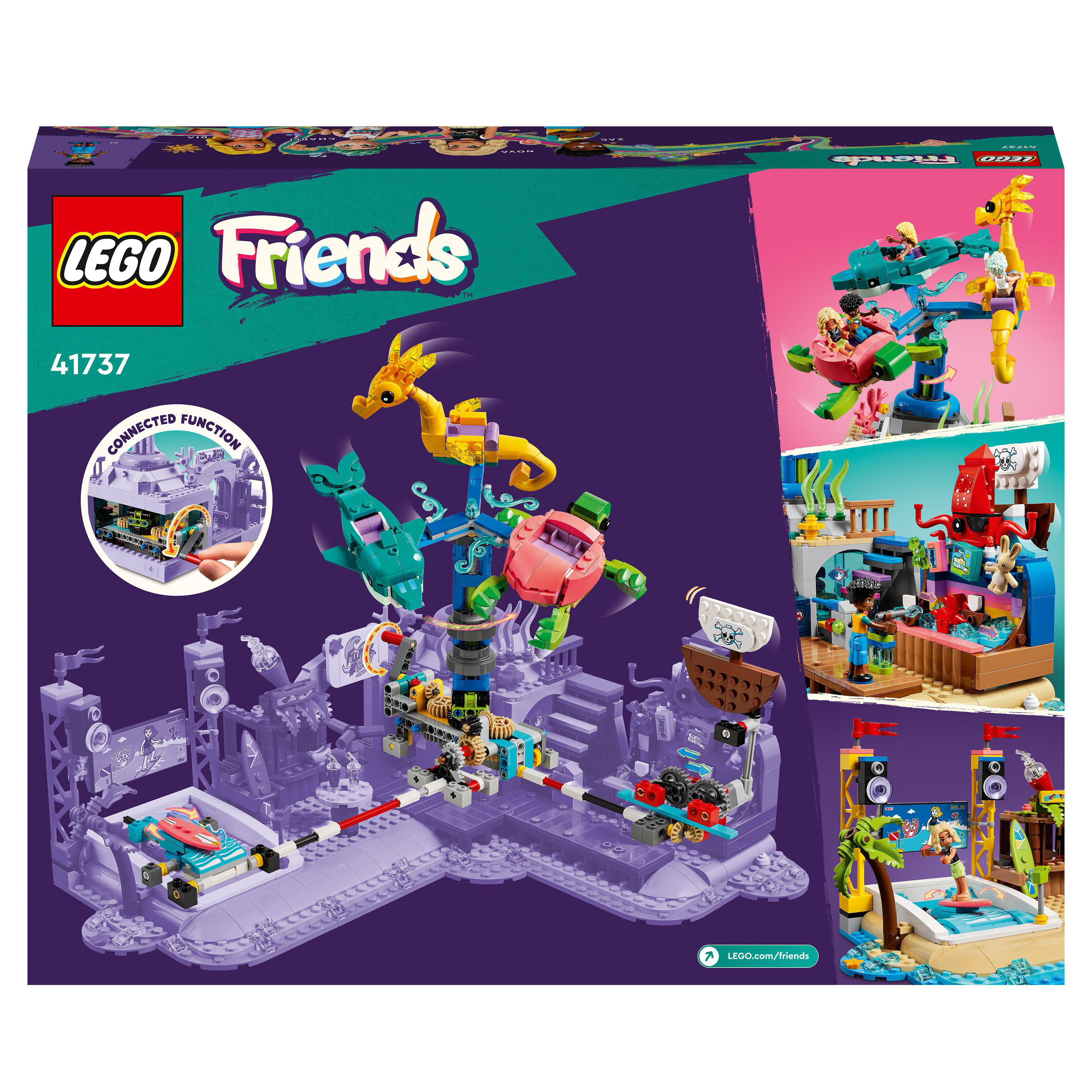 LEGO Friends 41737 Mehrfarbig Bausatz, Strand-Erlebnispark