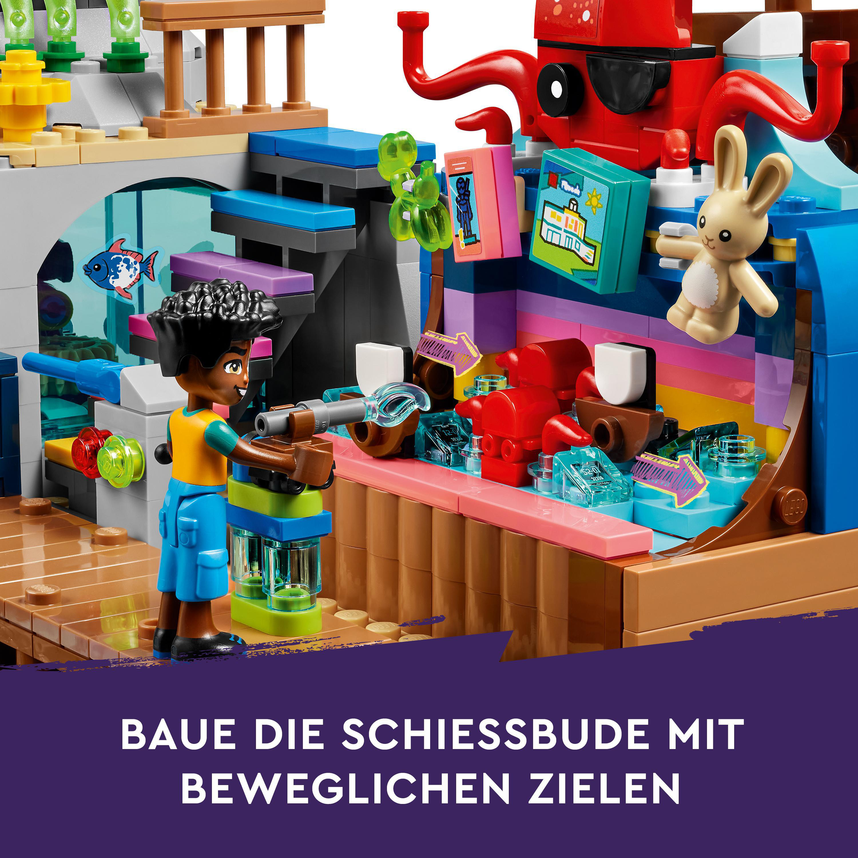 Friends Mehrfarbig Strand-Erlebnispark LEGO 41737 Bausatz,