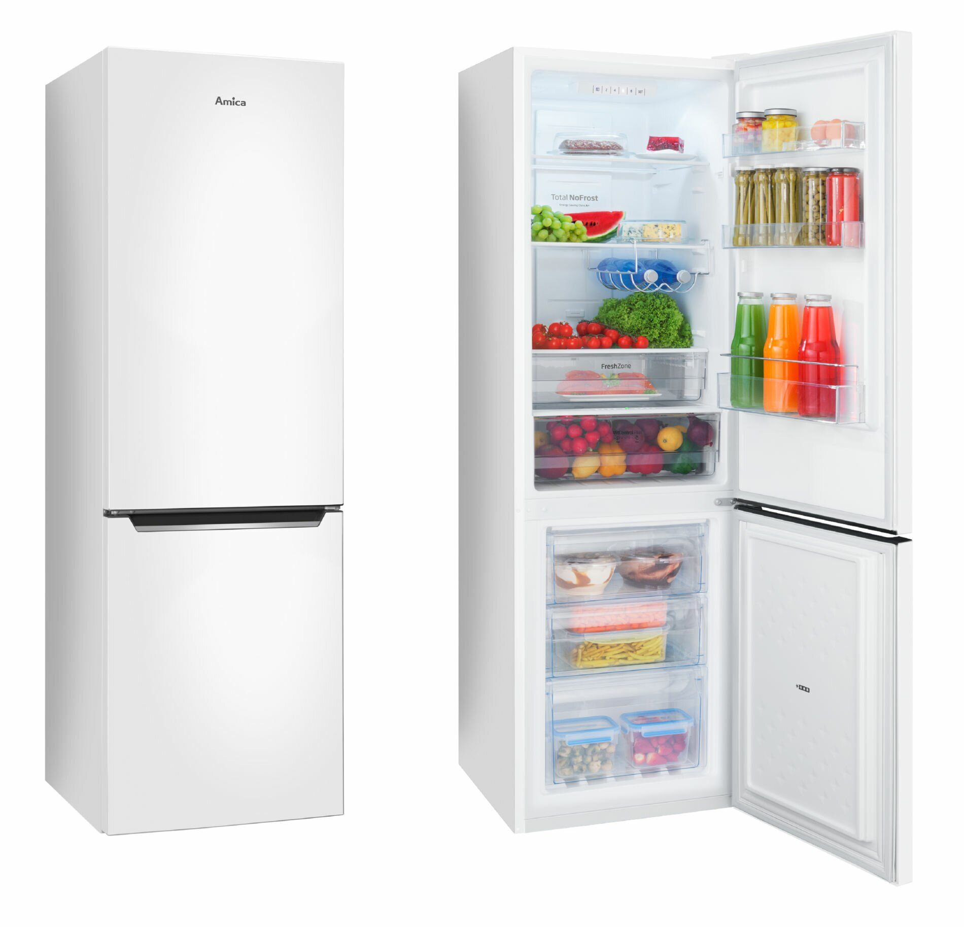 Lodówka AMICA FK299.2FTZ