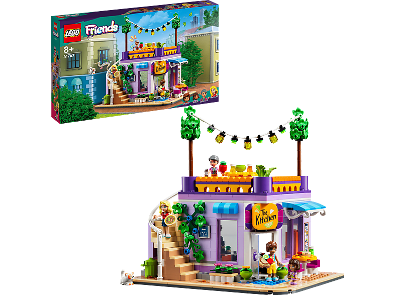 LEGO Friends 41747 Heartlake City Gemeinschaftsküche Bausatz, Mehrfarbig