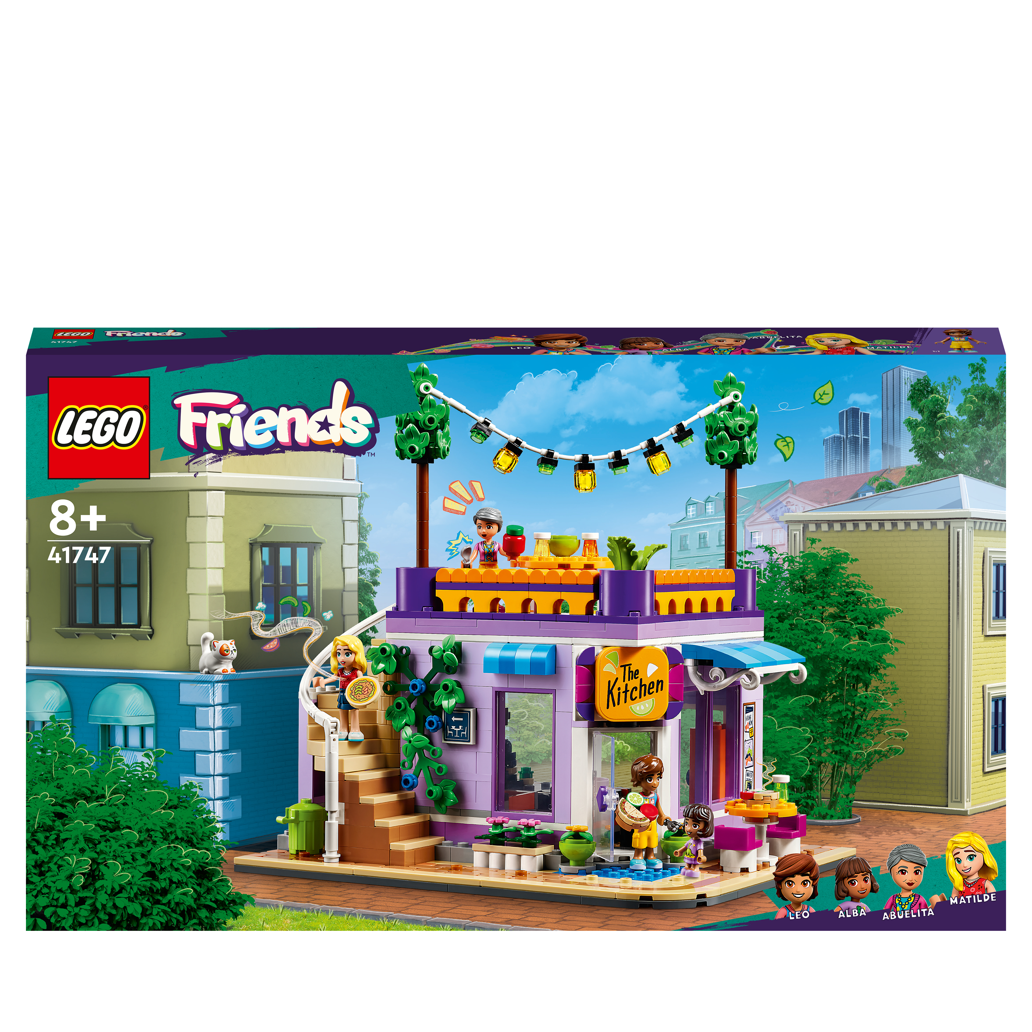 41747 Heartlake Friends Mehrfarbig City LEGO Gemeinschaftsküche Bausatz,