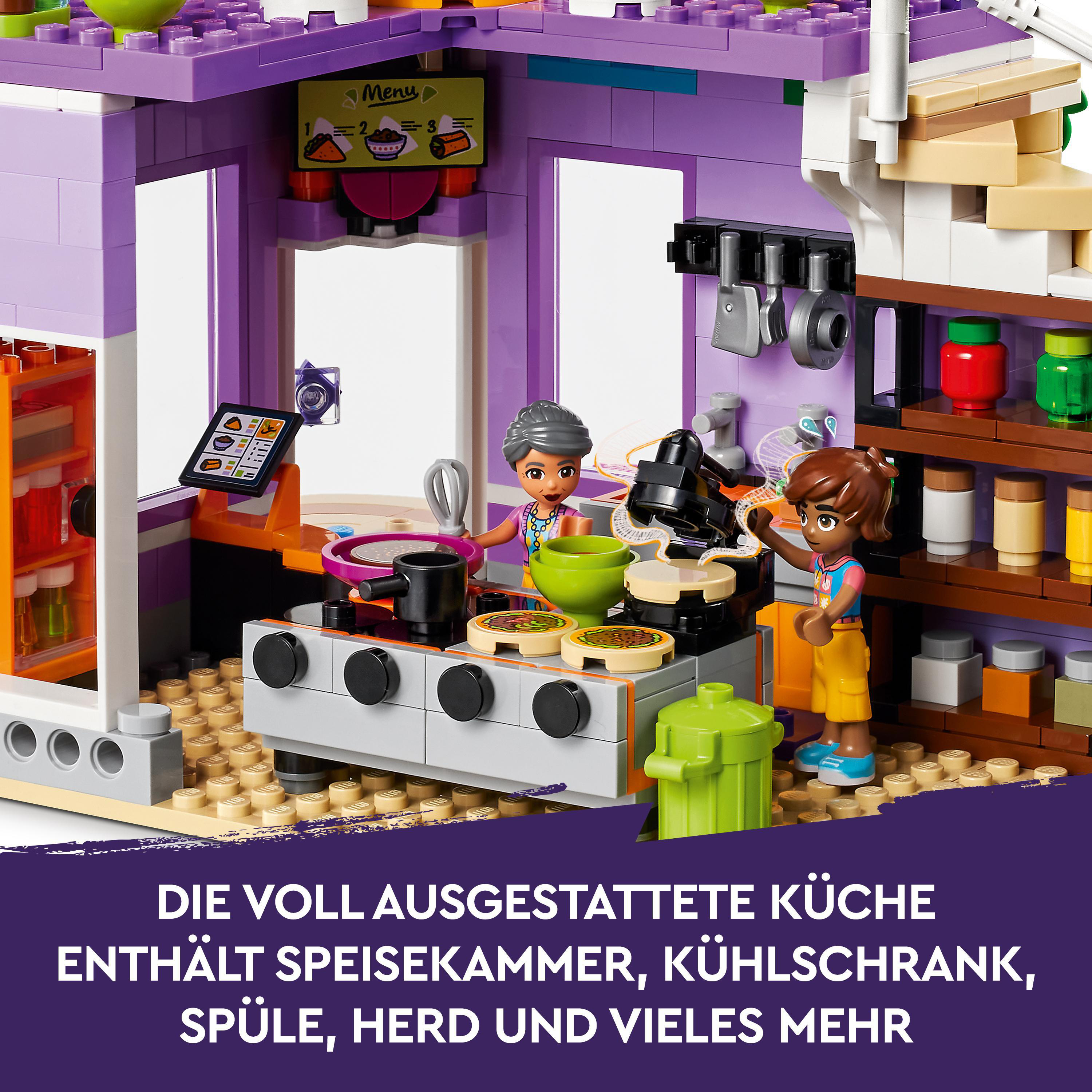 Mehrfarbig 41747 Bausatz, Heartlake LEGO Gemeinschaftsküche Friends City