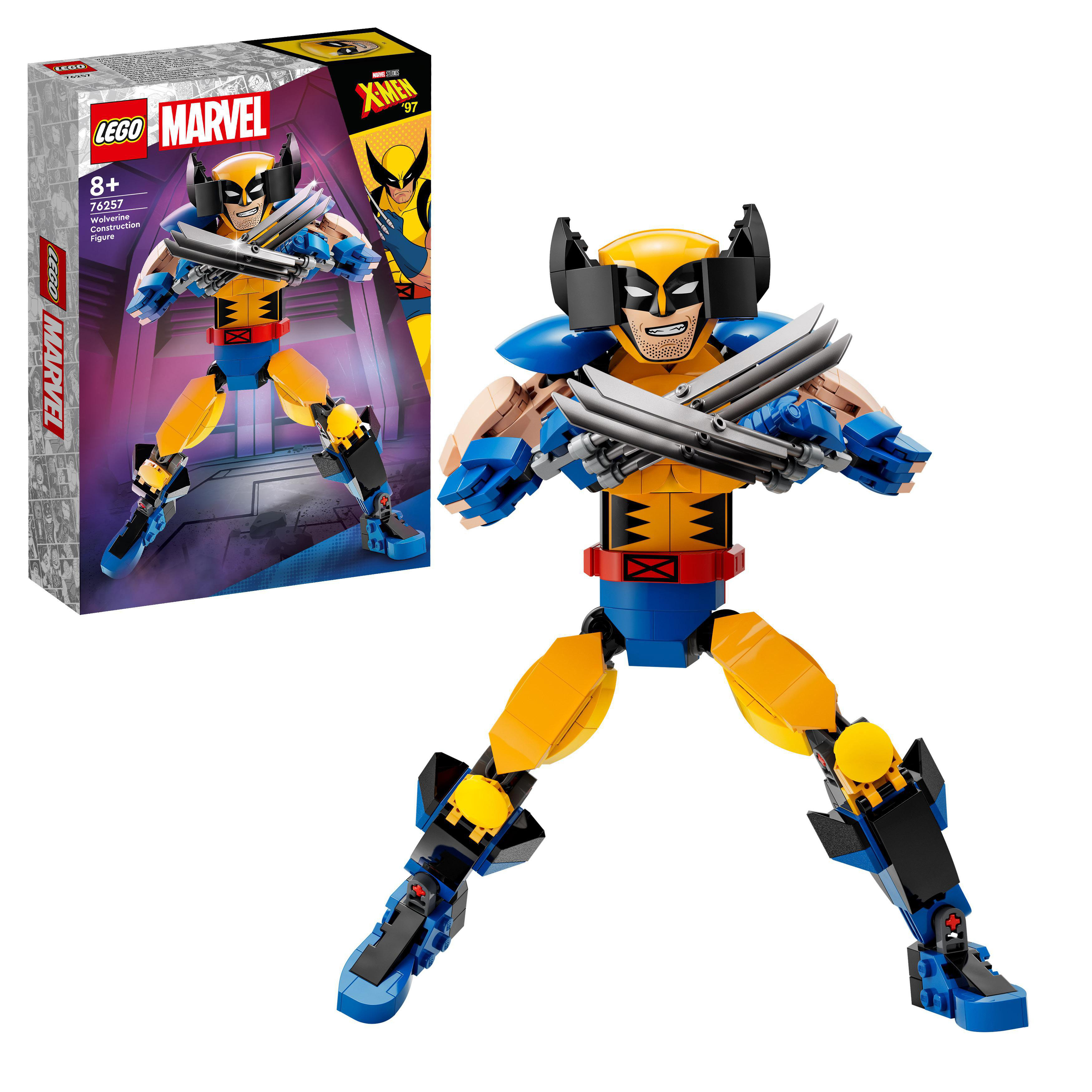Wolverine 76257 Baufigur Mehrfarbig Marvel Bausatz, LEGO