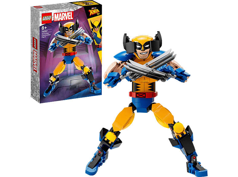 LEGO Marvel 76257 Wolverine Baufigur Bausatz, Mehrfarbig