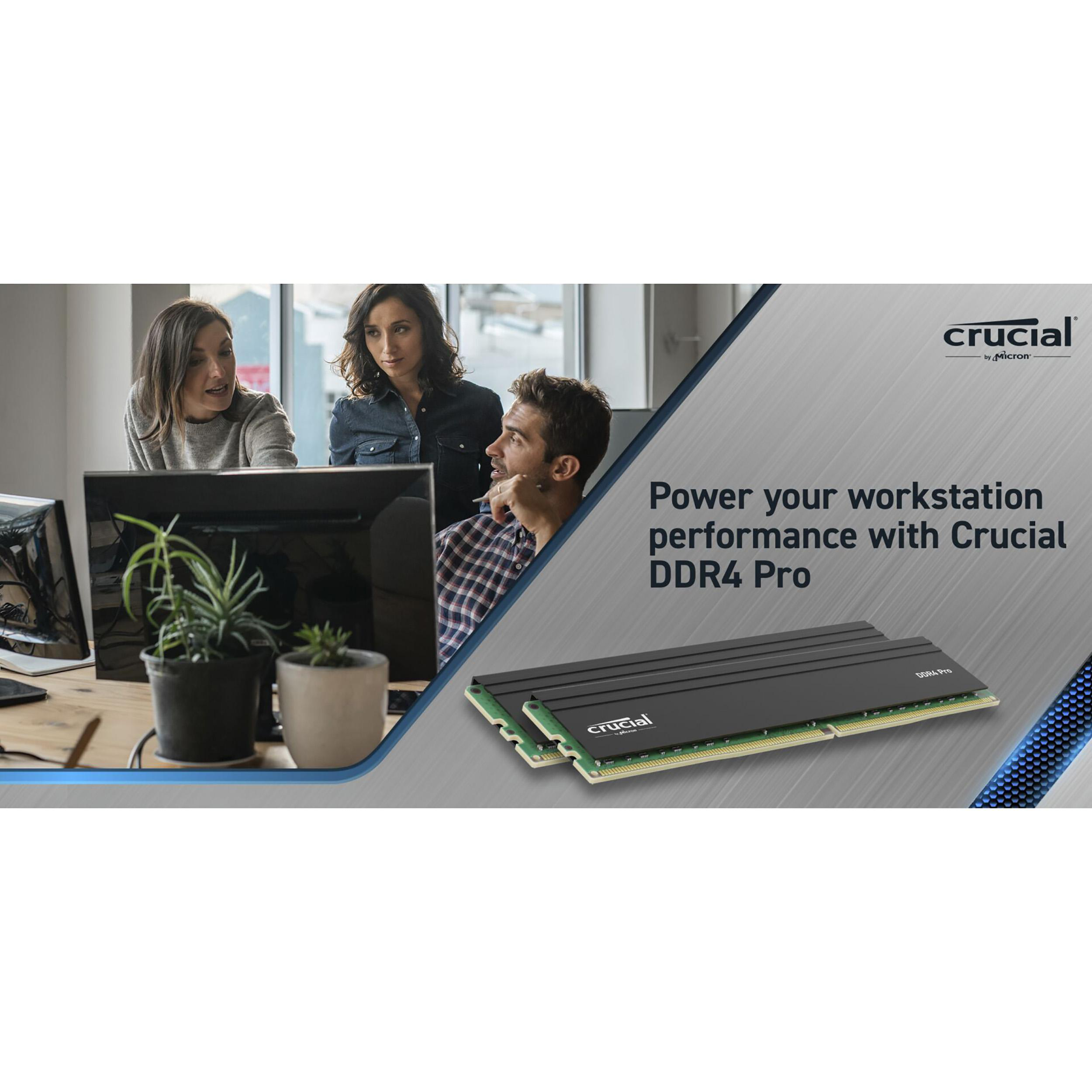 CRUCIAL Pro DDR4-3200 Kit Arbeitsspeicher DDR4 GB 32 PC