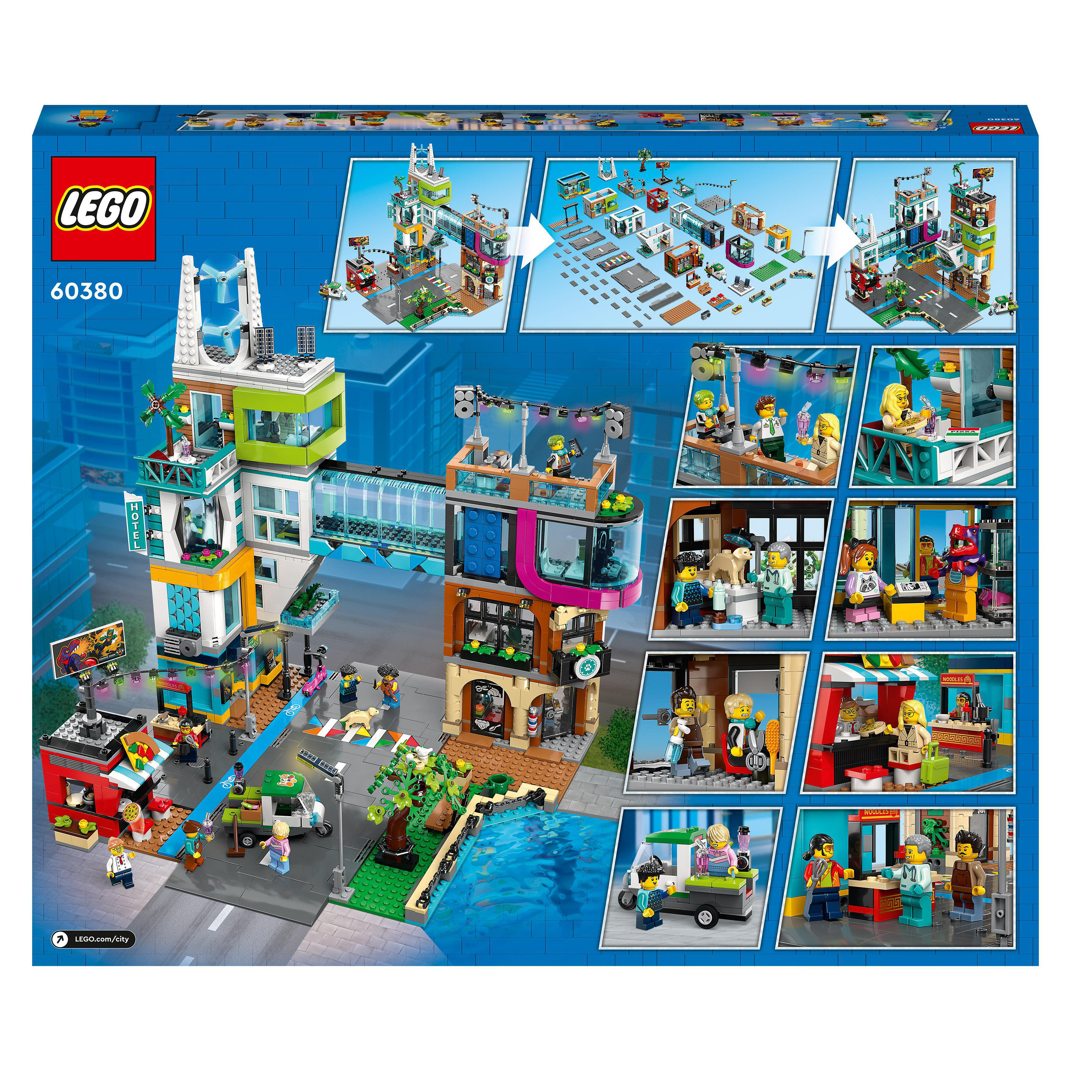 LEGO City 60380 Bausatz, Stadtzentrum Mehrfarbig