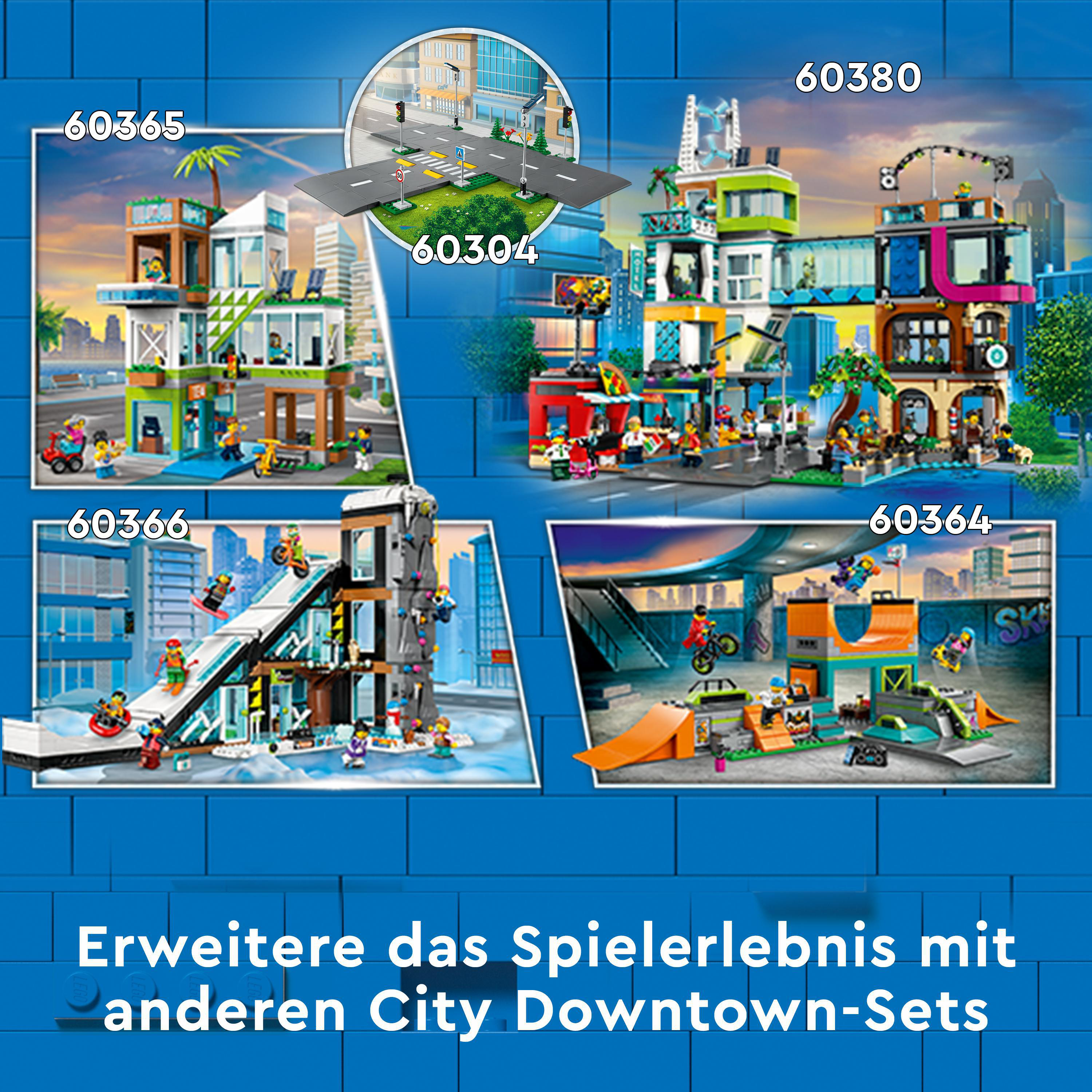 LEGO City Mehrfarbig 60380 Bausatz, Stadtzentrum