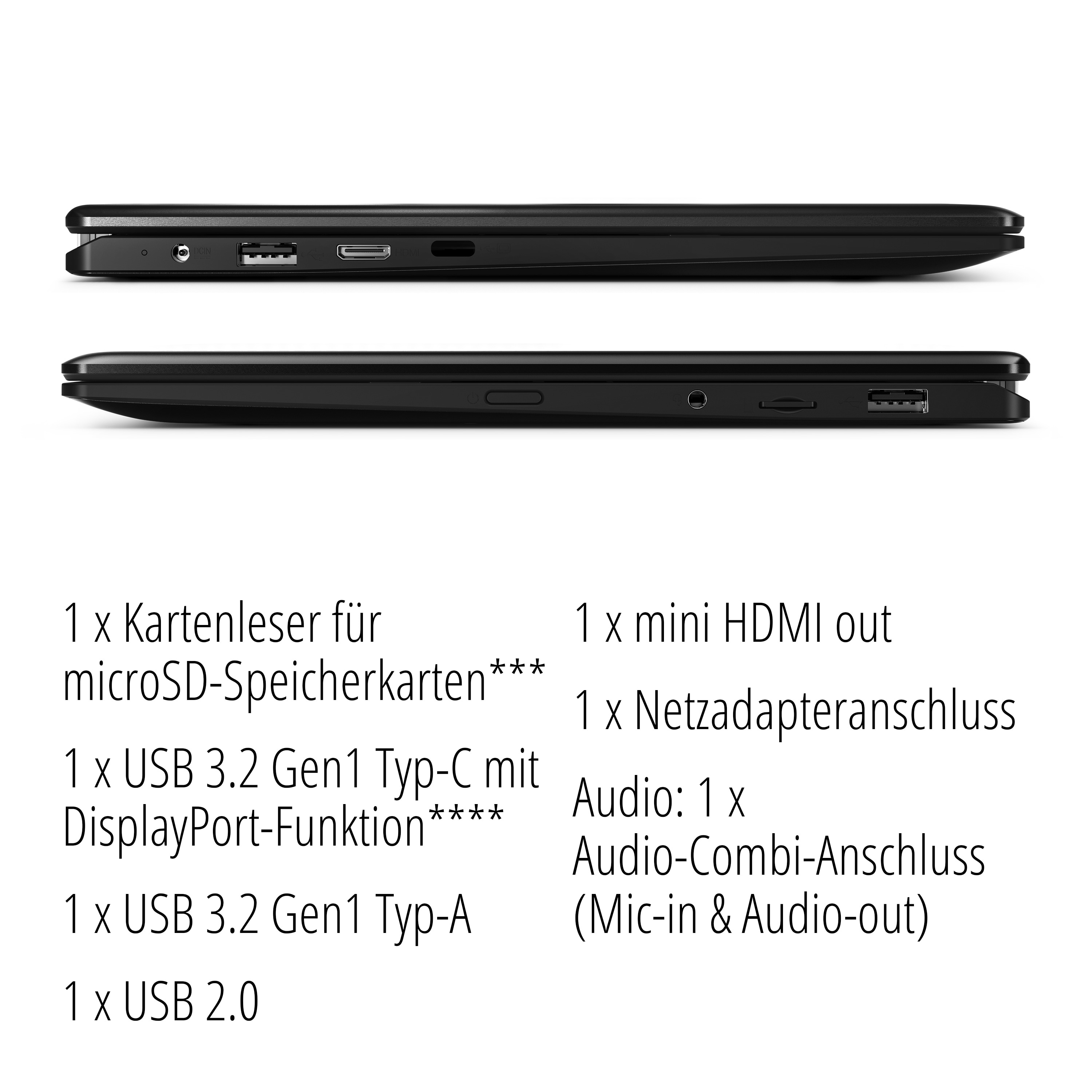 MEDION AKOYA® E2293 (MD62553) - 11,6 Zoll - Intel® Pentium® Silver Intel® Pentium® Silver N5030 - 4 GB - 256 GB - Intel® UHD Graphics - Windows 11 Home