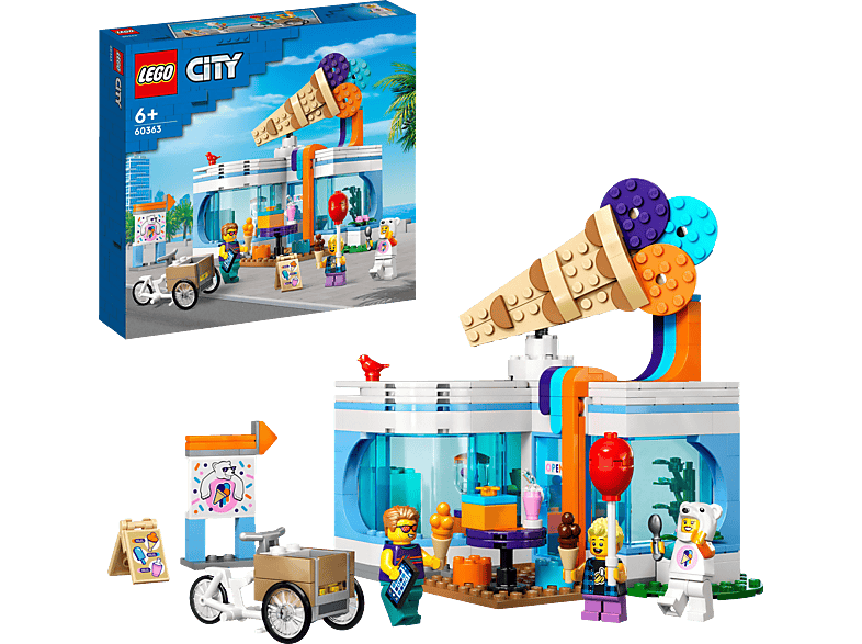 Eisdiele Mehrfarbig 60363 City LEGO Bausatz,