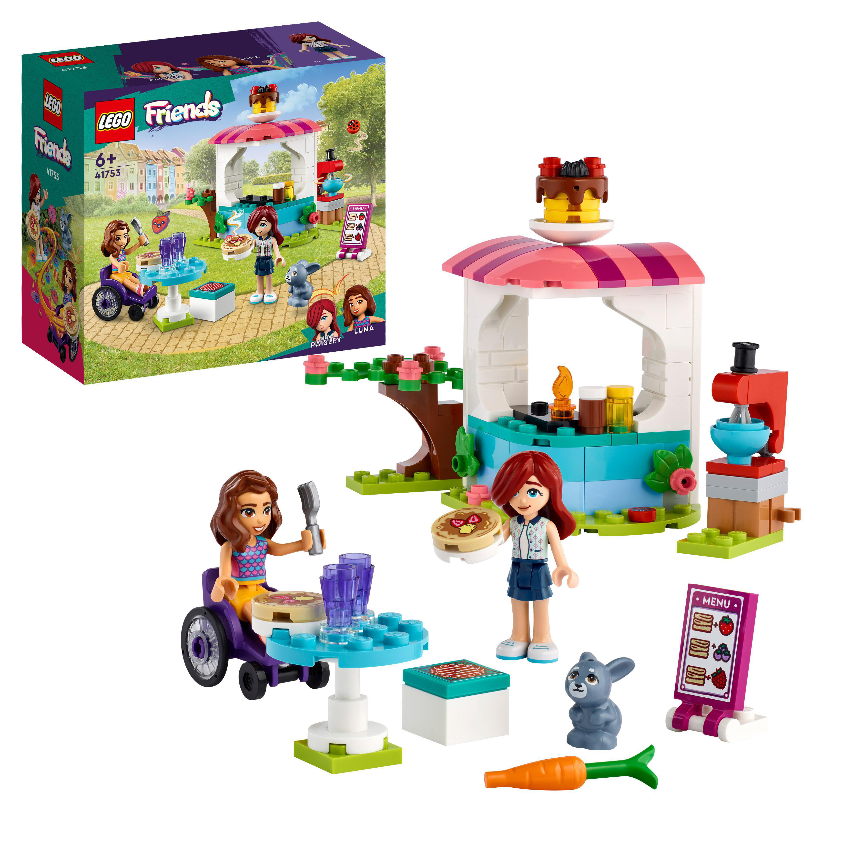 Friends Pfannkuchen-Shop 41753 Bausatz, LEGO Mehrfarbig