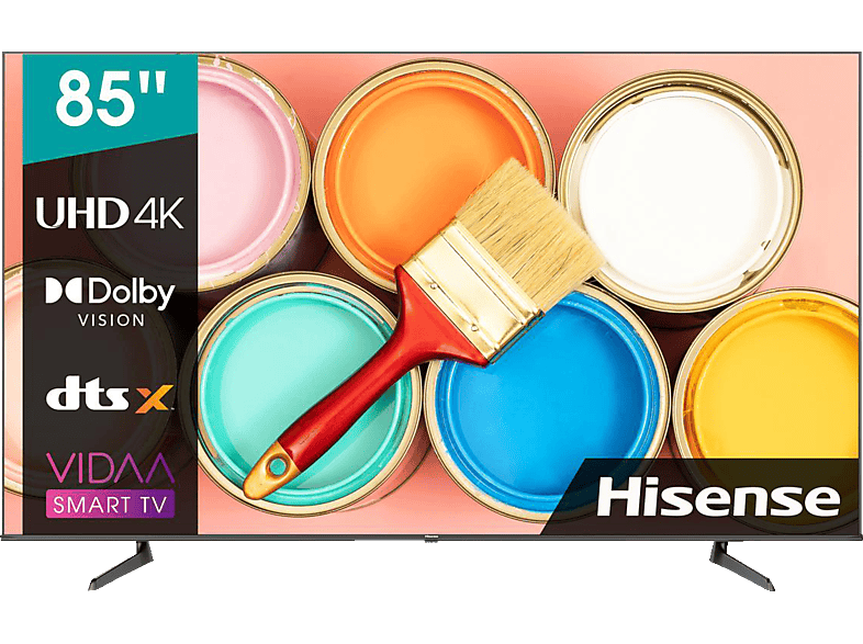 HISENSE 85A6BG LED TV (Flat, 85 Zoll / 216 cm, UHD 4K, SMART TV, VIDAA ...