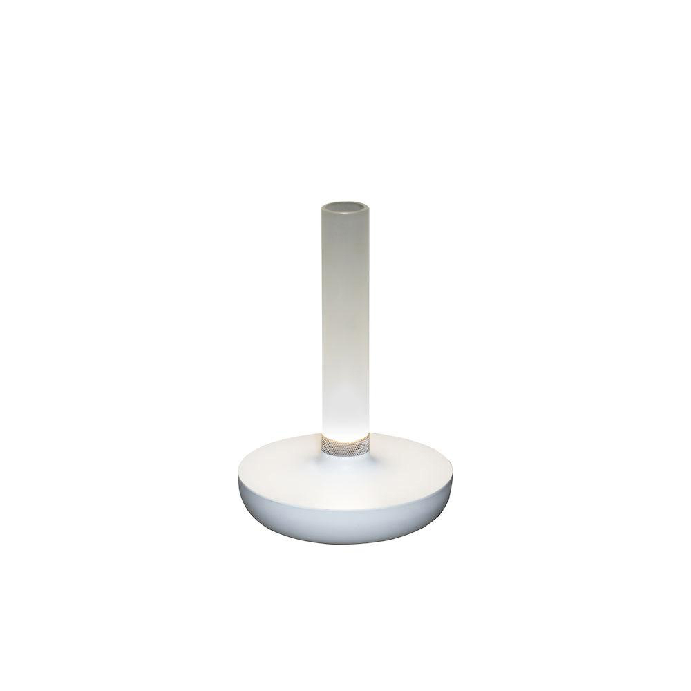 KONSTSMIDE Biarritz USB-Tischleuchte, Weiß, verstellbare Farbtemperatur