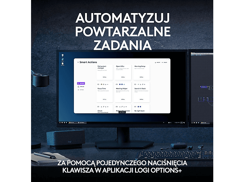 Klawiatura bezprzewodowa LOGITECH MX Keys S Jasnoszary 920-011588 – zdjęcie 3