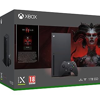 Konsola MICROSOFT Xbox Series X 1TB + Diablo IV (kod do pobrania)