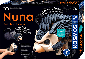 KOSMOS 620066 Nuna - Dein Igel-Roboter Experimentierkasten, Mehrfarbig