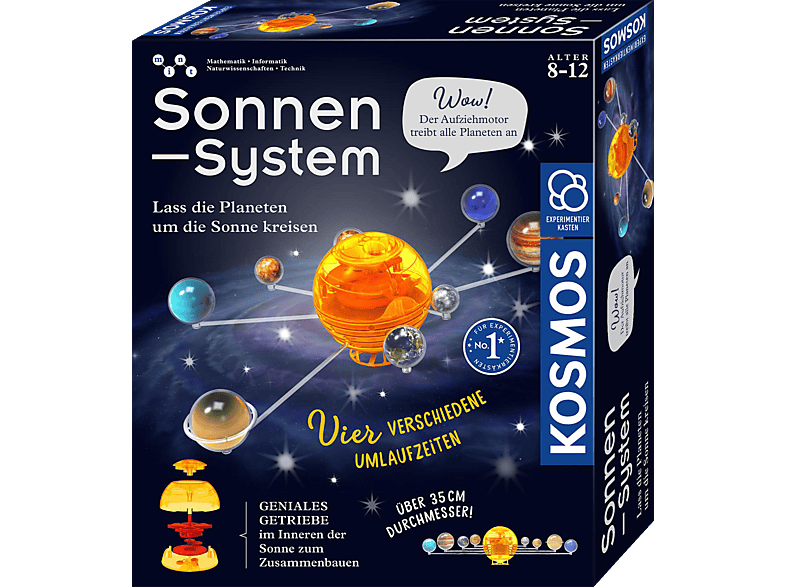 Experimentierkasten, KOSMOS Sonnensystem Mehrfarbig