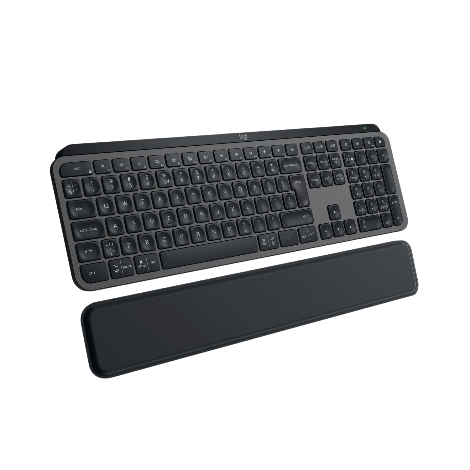 Logitech Mx Keys S Plus Draadloos Toetsenbord Met Polssteun