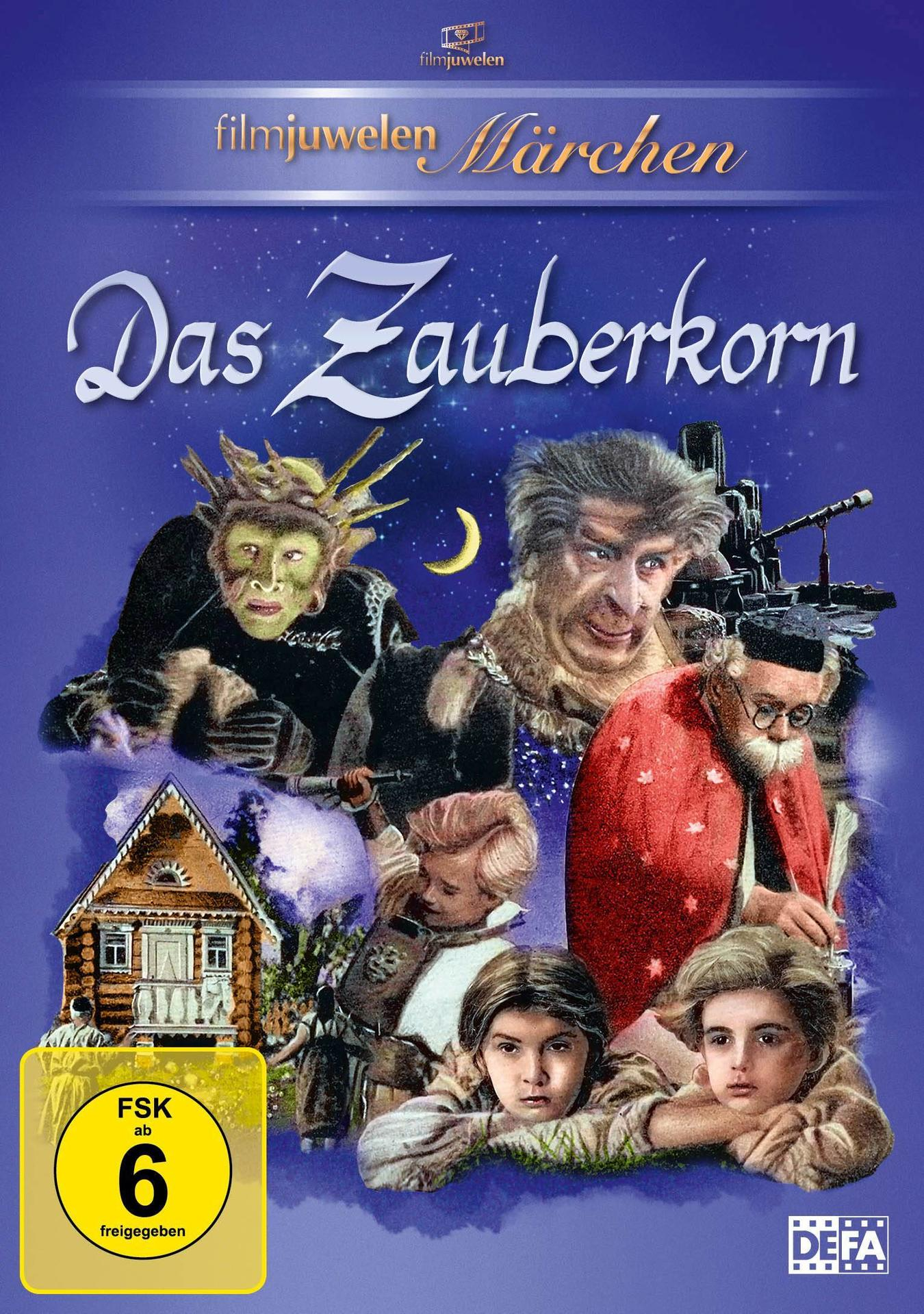 DVD-Cover mit Zeichentrickfiguren und einem Haus. Der Titel ist auf Deutsch.