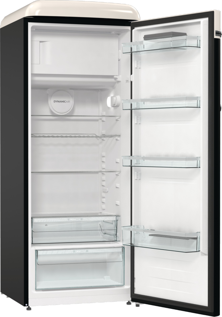 GORENJE OBRB615DBK Retro hűtőszekrény