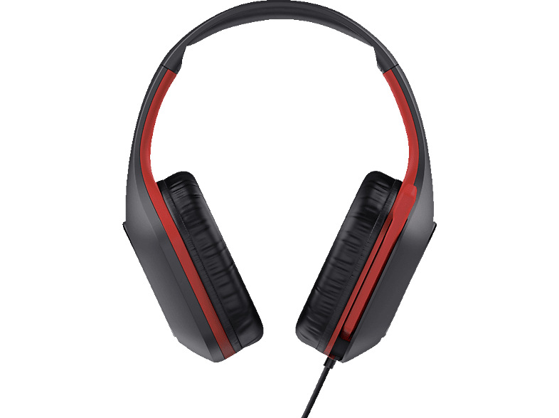 TRUST GXT 415S Zirox, Overear Gaming Headset Rot/Schwarz Gaming
