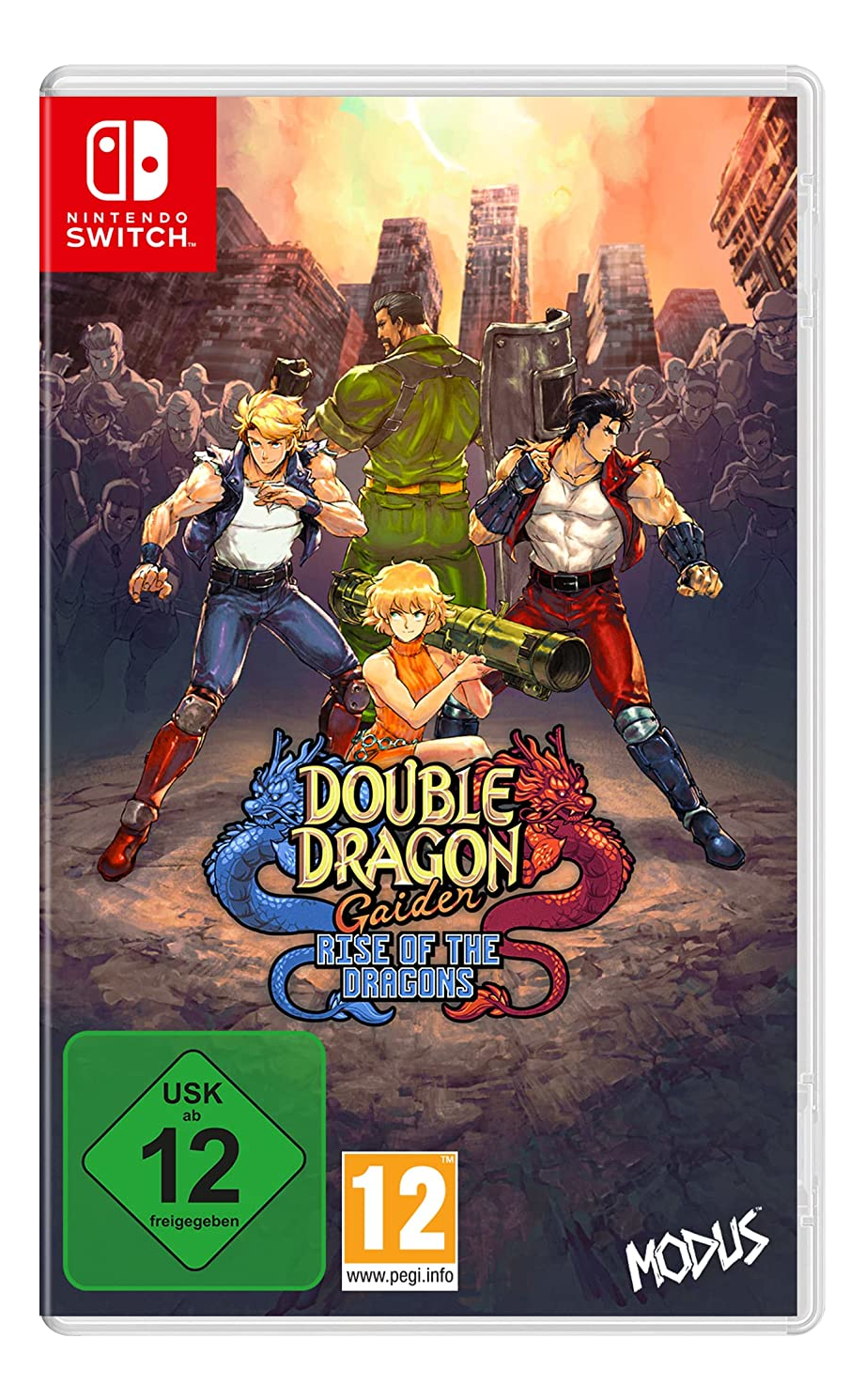 Double Dragon Gaiden: Rise Of The Dragons - Nintendo Switch - Tedesco
