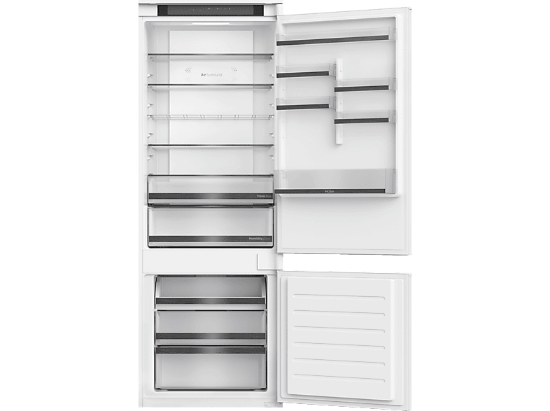 Refrigerateur congelateur en bas Haier HBW5719E - Niche 193 x 70 cm sur