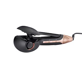 Moldeador - BaByliss Wave Secret Air, 3 temperaturas, Control dirección cabello, Cerámica, Negro