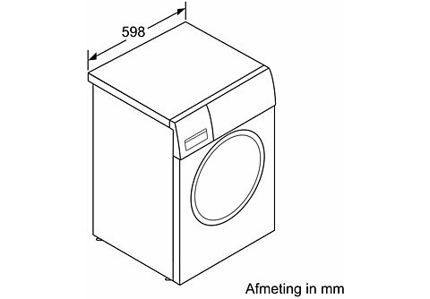 BOSCH Wasmachine voorlader A (WAN2827AFG)