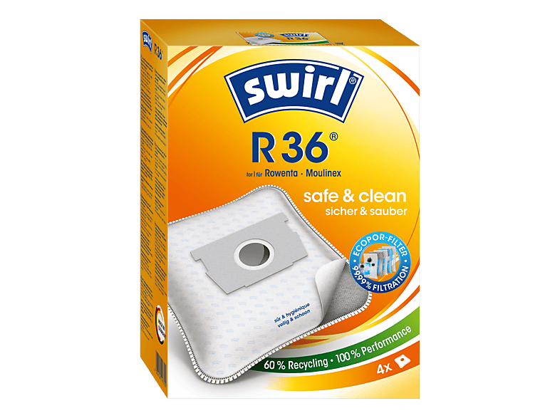 SWIRL R36 Micropor Plus - Staubsaugerbeutel