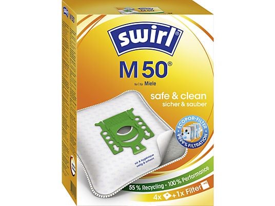 SWIRL M50 MicroPor Plus - Staubsaugerbeutel