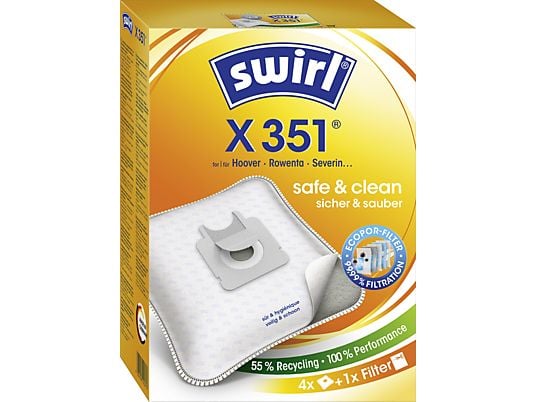 SWIRL X 351 MICROPOR PLUS - Sacchetto di polvere