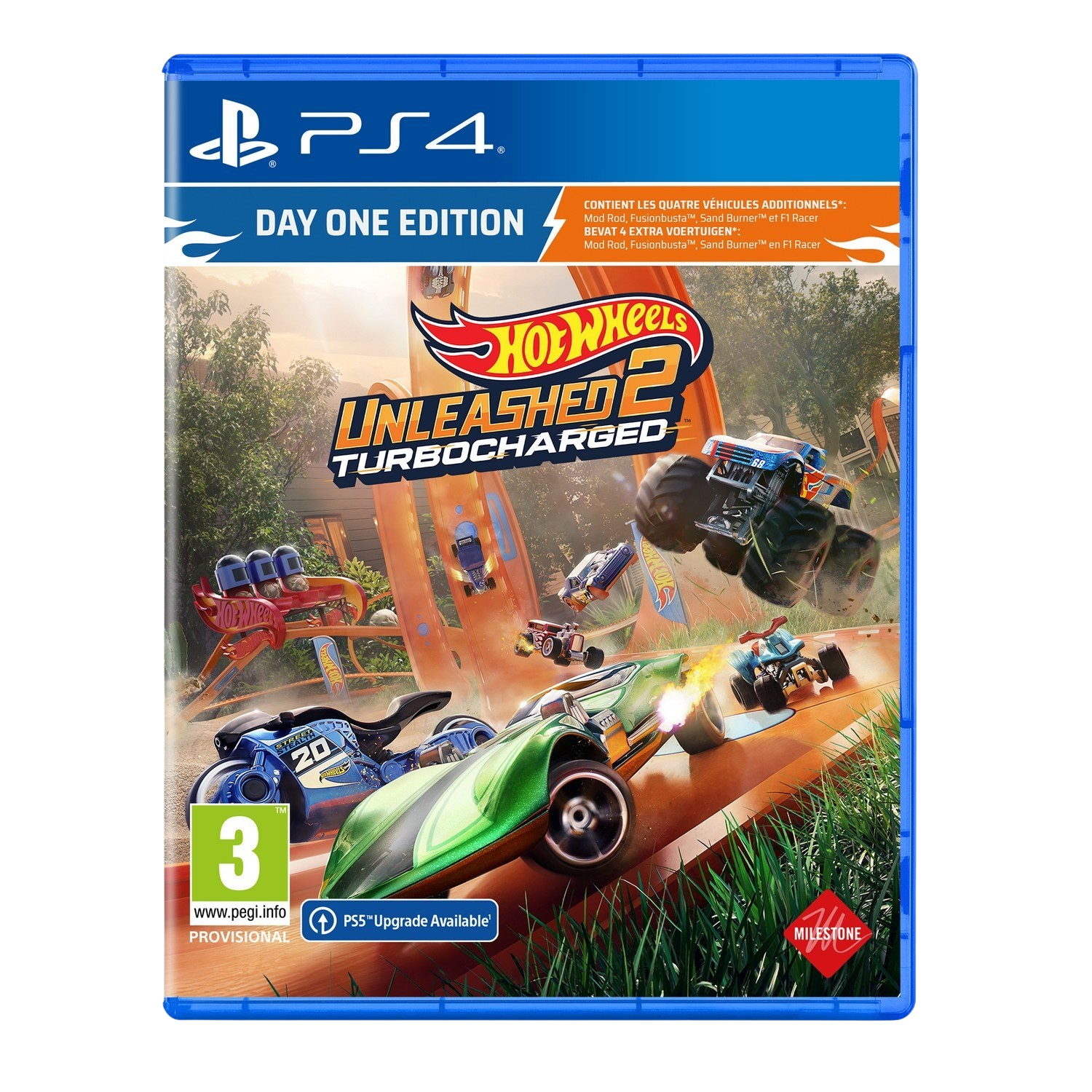 Hot Wheels Unleashed 2 Turbocharged Day One Edition FR/NL PS4