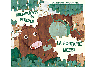 White Star Kids - La Fontaine meséi - Mesekönyv és puzzle