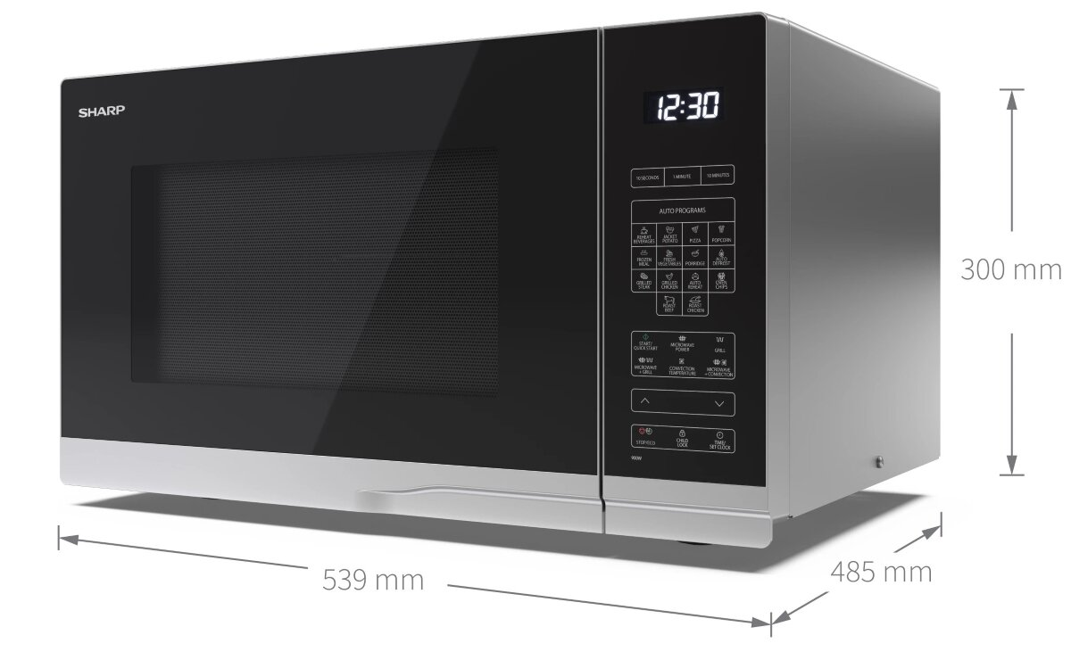 Kuchenka mikrofalowa SHARP YC-PC322AE-S