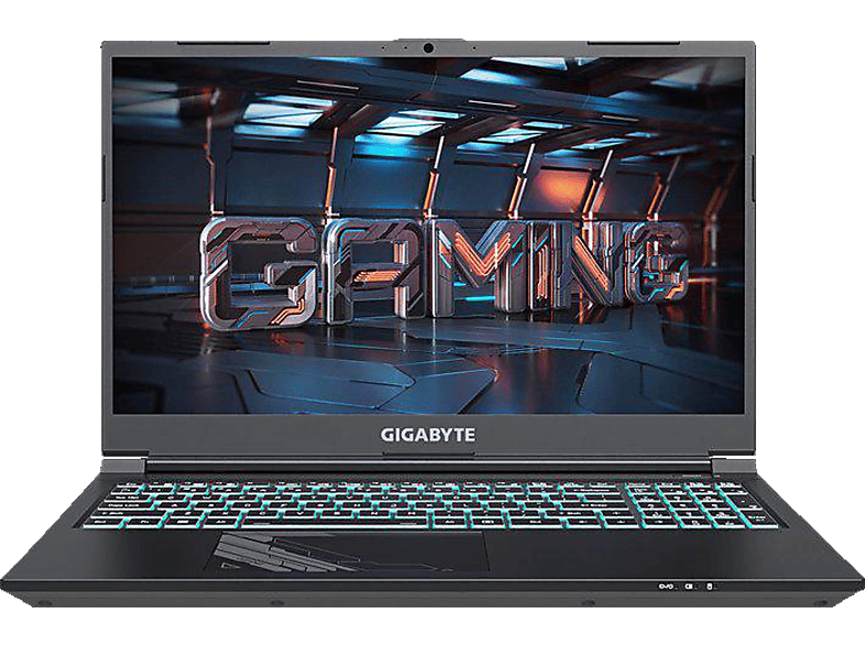 GIGABYTE G5 KF-E3DE313SD, Gaming Notebook, mit 15,6 Zoll Display, Intel® Core™ i5 Prozessor, 16 GB RAM, 512 GB SSD, NVIDIA, GeForce RTX™ 4060, Schwarz Kein Betriebssystem