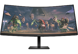 HP OMEN 34c - Gaming Monitor, 34 ", WQHD, 165 Hz, Schwarz