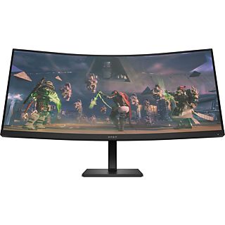 HP OMEN 34c - Monitor da gaming, 34 ", WQHD, 165 Hz, Nero