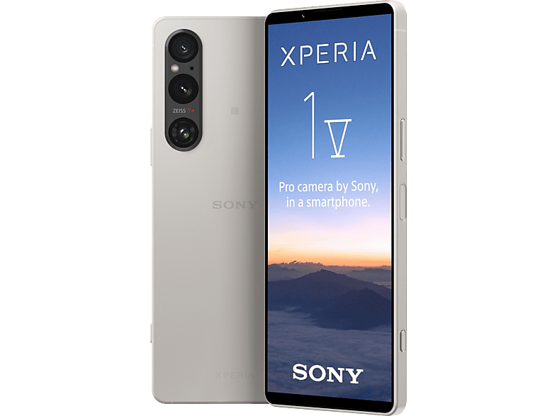 SONY XPERIA 1 V 256 GB Platin-Silber  Dual SIM