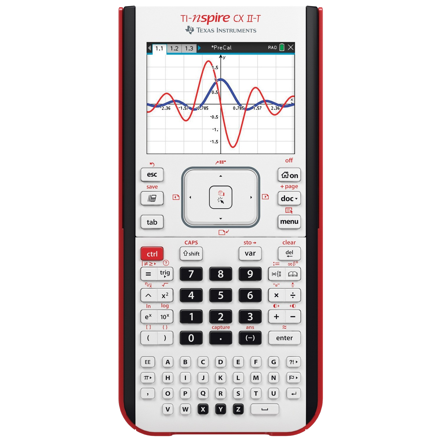 Texas Instruments Ti-nspire Cx Ii-t afbeelding