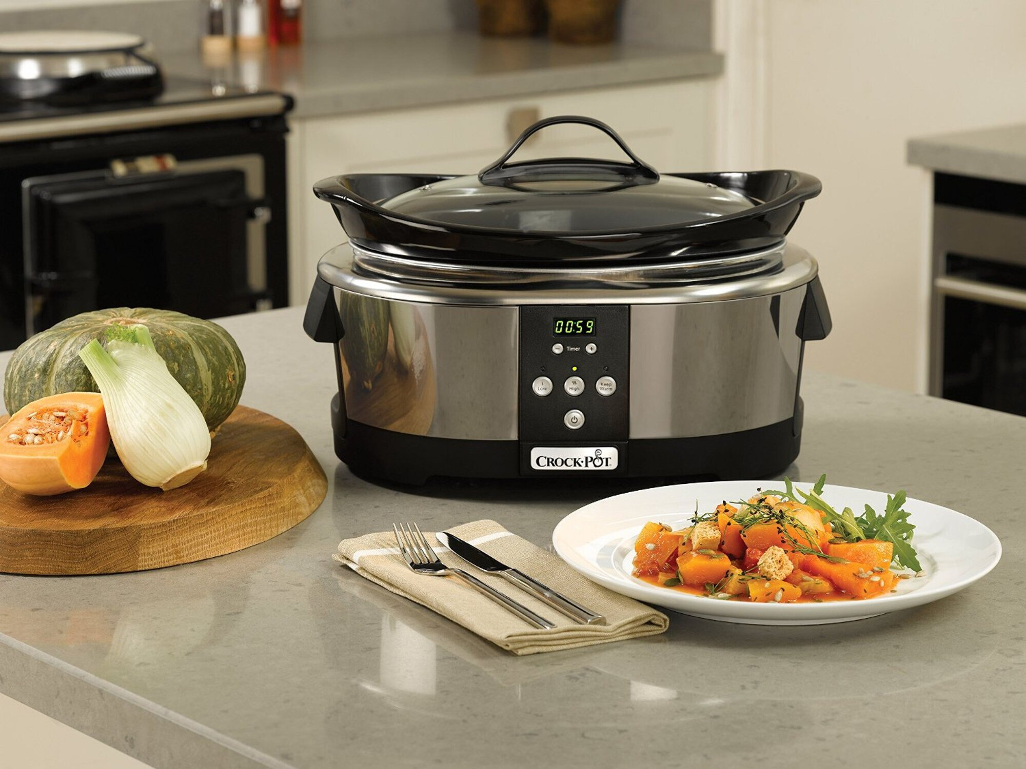 Wolnowar CROCKPOT 5,7 l Chrom