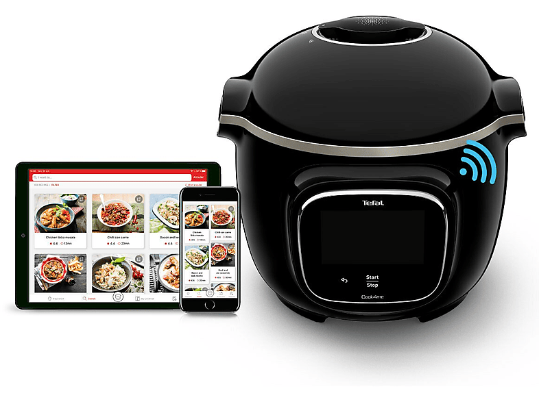 Inteligentny multicooker TEFAL COOK4ME TOUCH WIFI CY9128 – zdjęcie 2