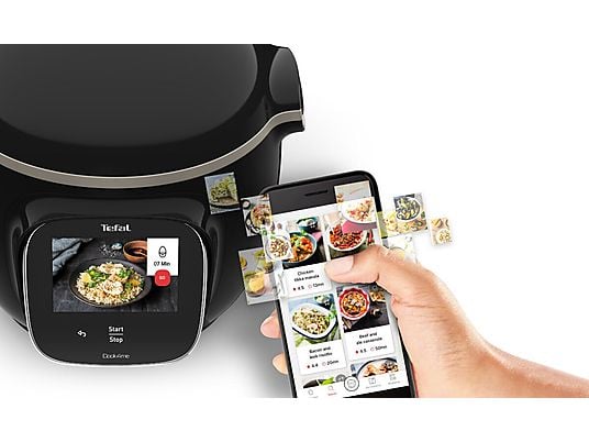 Multicooker TEFAL Cook4me Touch CY9128 Czarny